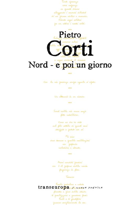 Nord - e poi un giorno - Pietro Corti - copertina