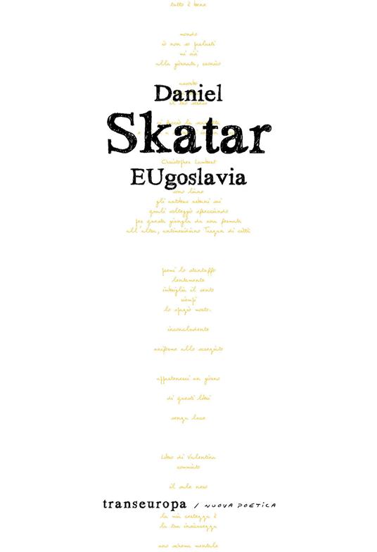 EUgoslavia - Daniel Skatar - copertina