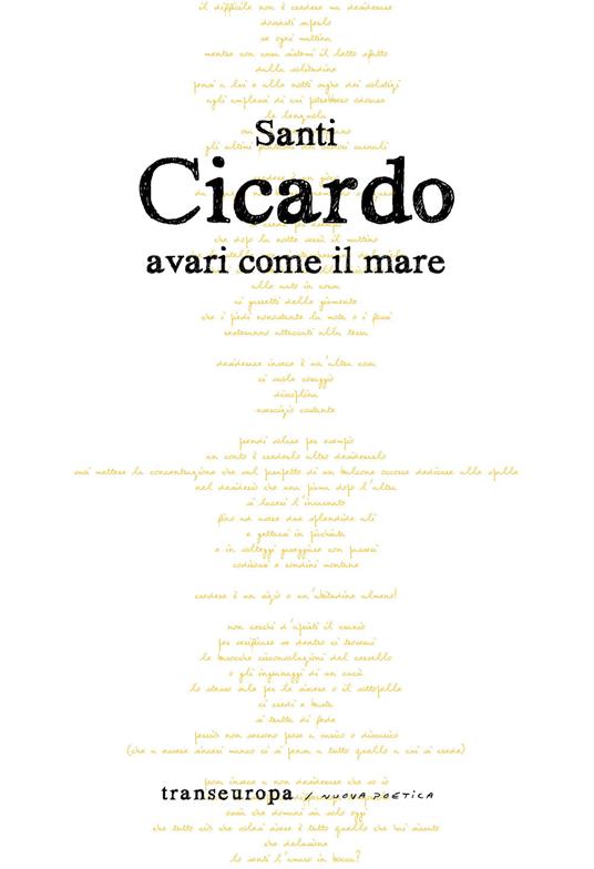 Avari come il mare - Santi Cicardo - copertina
