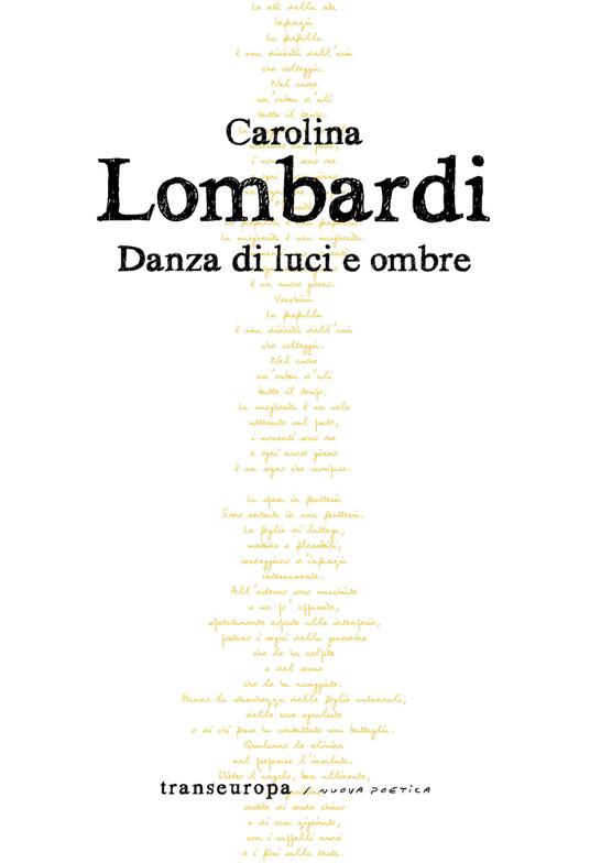 Danza di luci e ombre - Carolina Lombardi - copertina