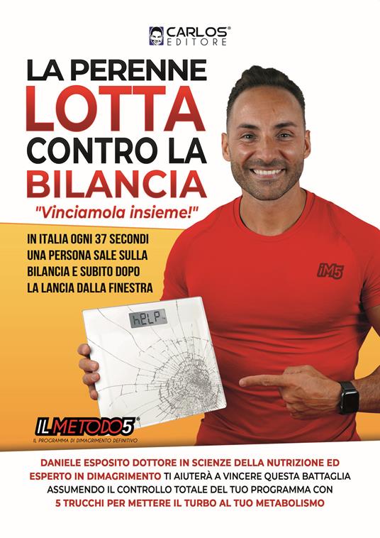 La perenne lotta contro la bilancia - Daniele Esposito - copertina