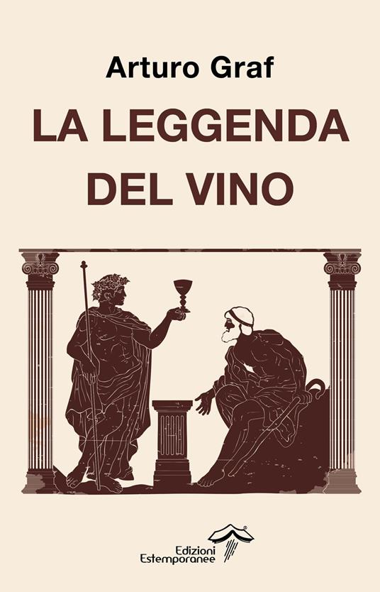 La leggenda del vino - Arturo Graf - copertina