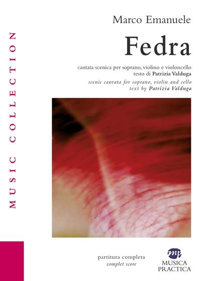 Fedra. Cantata scenica per soprano, violino, violoncello - Marco Emanuele - copertina