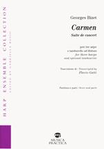 Carmen Suite de concert per tre arpe e tamburello ad libitum