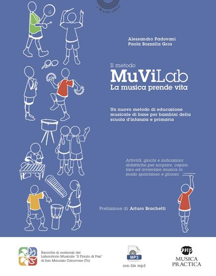 Il metodo MuViLab. La musica prende vita. Con Audio - Alessandro Padovani,Paola Bozzalla Gros - copertina