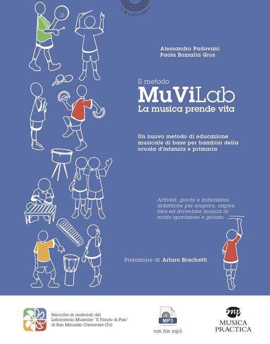 Il metodo MuViLab. La musica prende vita. Con Audio - Alessandro Padovani,Paola Bozzalla Gros - copertina