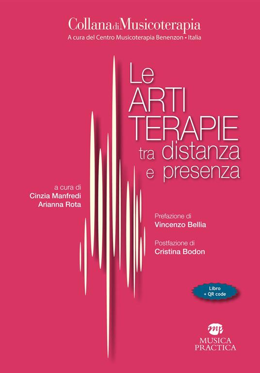 Le artiterapie tra distanza e presenza. Con QR code - copertina