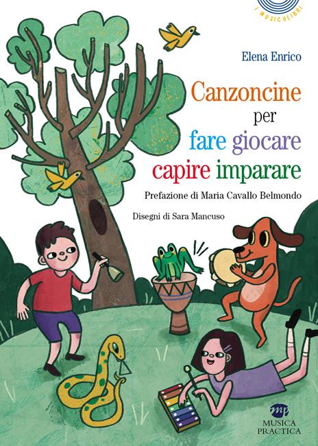 Canzoncine per fare, giocare, capire, imparare - Elena Enrico - copertina