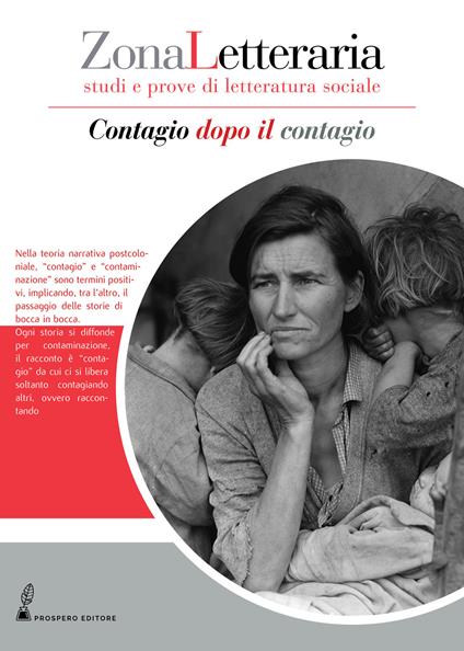 Zona letteraria. Studi e prove di letteratura sociale (2020). Vol. 5: Contagio dopo il contagio. - copertina