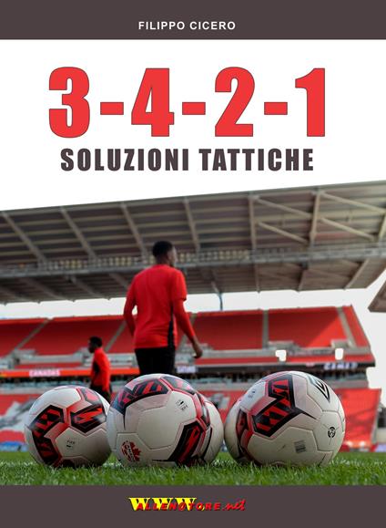 3-4-2-1 soluzioni tattiche - Filippo Cicero - copertina