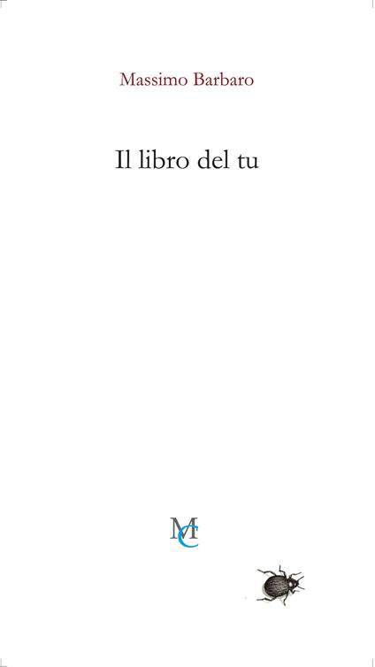 Il libro del tu - Massimo Barbaro - copertina