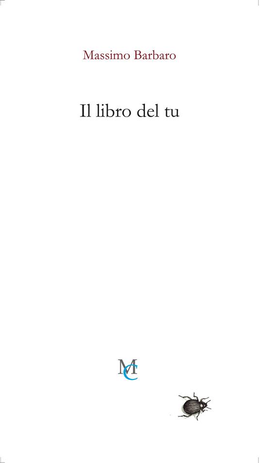 Il libro del tu - Massimo Barbaro - copertina