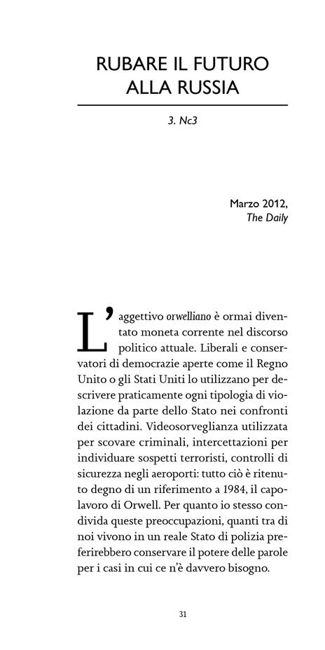 Scacco matto allo zar - Garry Kasparov - 5