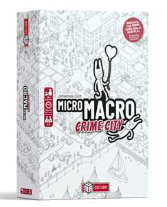 Giocattolo Micromacro: Crime City. Gioco da tavolo MS Edizioni