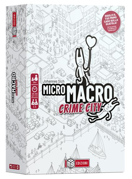 Micromacro: Crime City. Gioco da tavolo