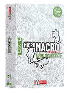 Giocattolo Micromacro: Crime City - True Detective. Gioco da tavolo MS Edizioni
