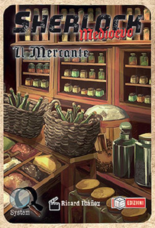 Il mercante. Sherlock. Serie Medioevo - Ricard Ibañez - copertina