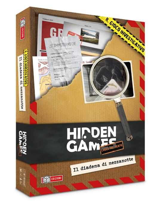 Hidden Games - Il Diadema Di Mezzanotte. Gioco da tavolo