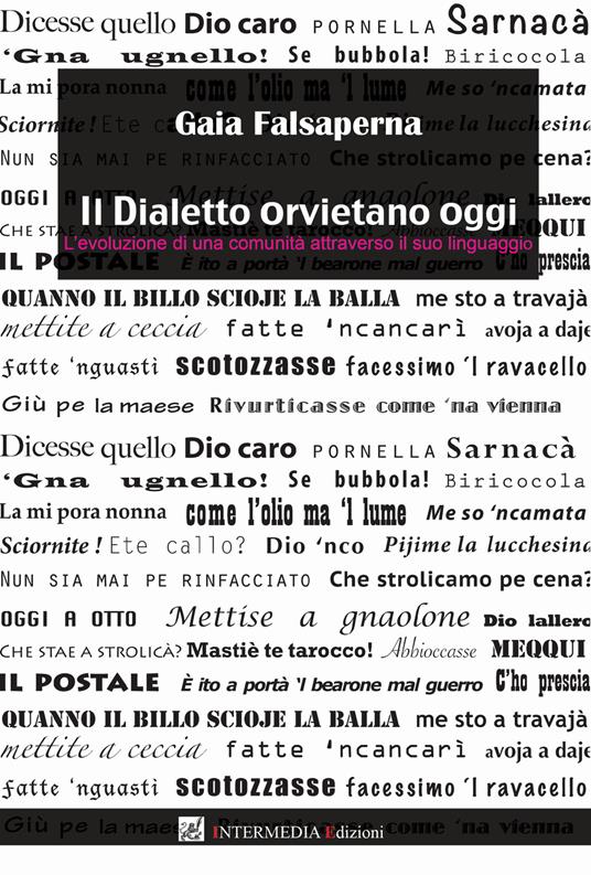 Il dialetto orvietano oggi. L'evoluzione di una comunità attraverso il suo linguaggio - Gaia Falsaperna - copertina