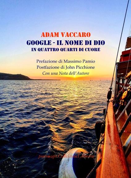 Google. Il nome di Dio. In quattro quarti di cuore - Adam Vaccaro - copertina