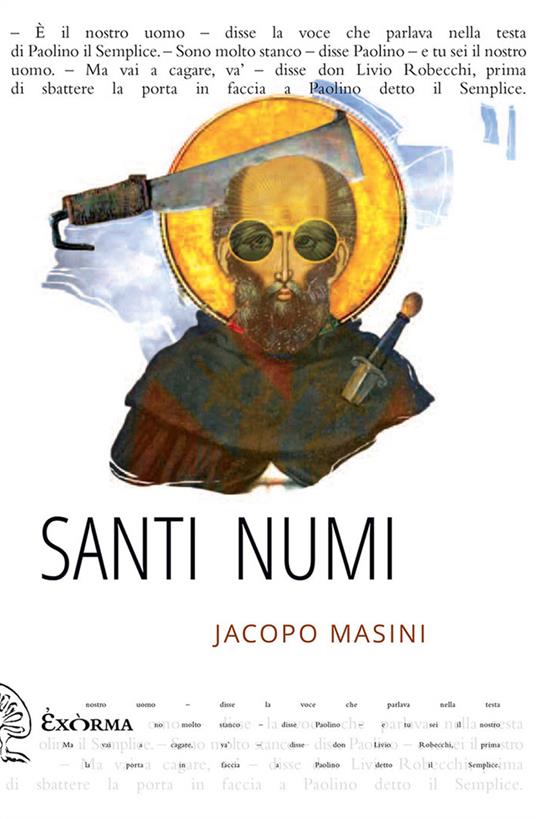 Santi numi - Jacopo Masini - copertina