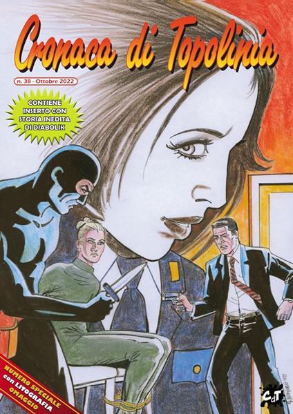 Cronaca di Topolinia. Con litografia. Vol. 38 - Giorgio Montorio - copertina