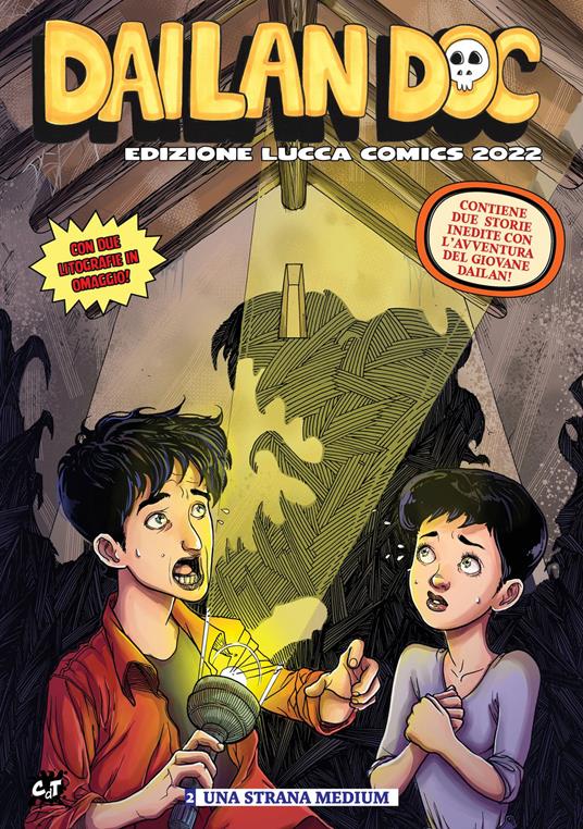 Dilan Doc. Ediz. Lucca Comics 2022. Con 2 litografie. Vol. 2: Una strana medium - Elena Mirulla,Salvatore Cuna,Mirko Di Noia - copertina
