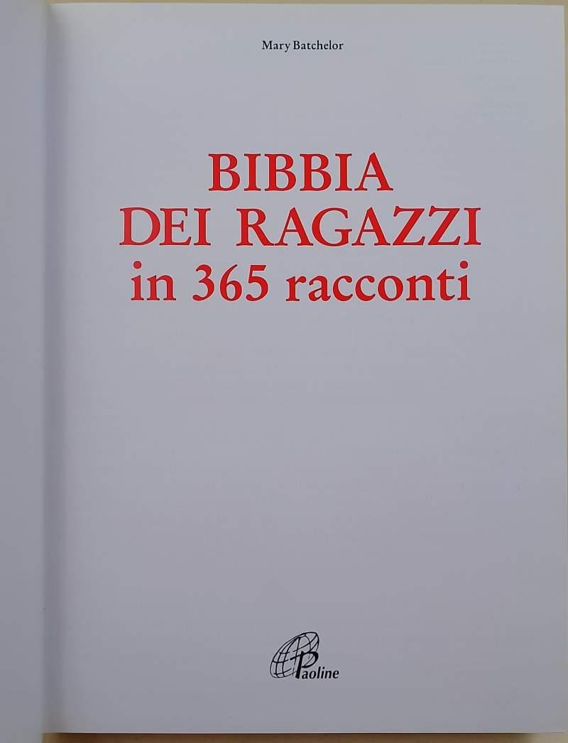 Bibbia dei ragazzi in 365 racconti