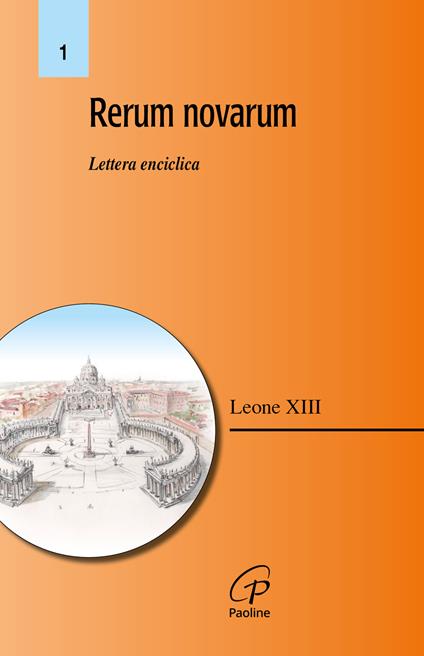 Rerum novarum. Lettera enciclica - Leone XIII - copertina