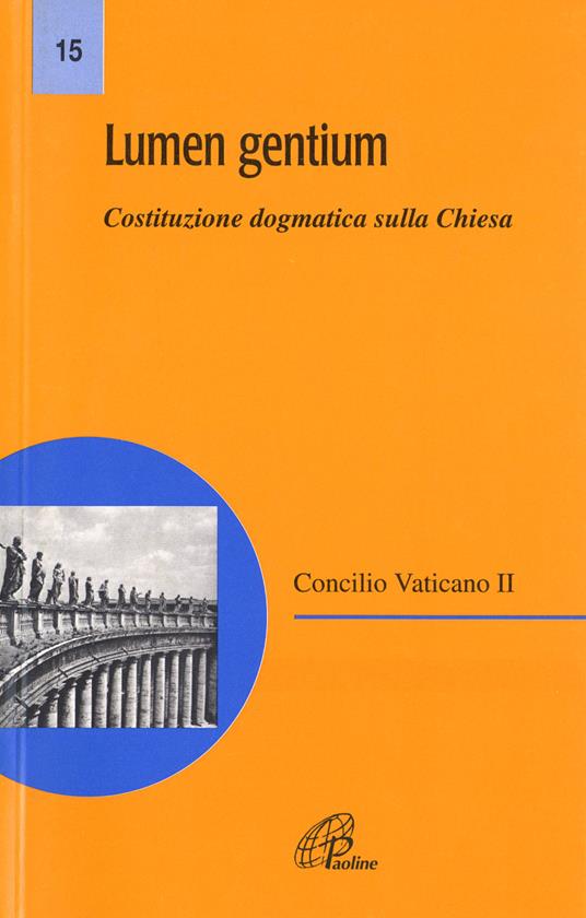Lumen gentium. Costituzione dogmatica sulla Chiesa - copertina