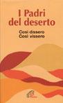 I padri del deserto. Apoftegmi - copertina