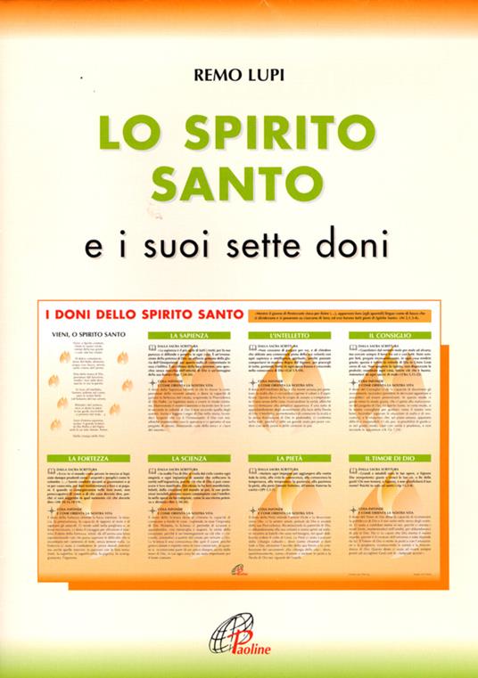 Lo Spirito Santo e i suoi sette doni. Schede - Remo Lupi - copertina