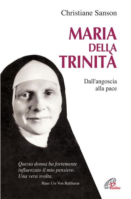 Maria della Trinità. Dall'angoscia alla pace - Christiane Sanson - copertina