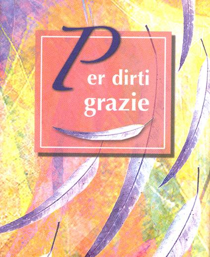 Per dirti grazie - copertina