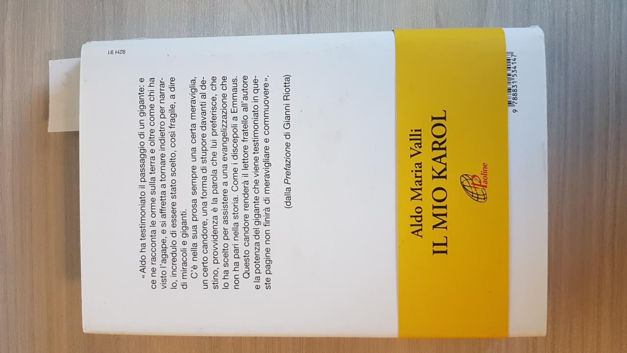 Il mio Karol. Così ho raccontato Giovanni Paolo II. Così lui ha raccontato di me
