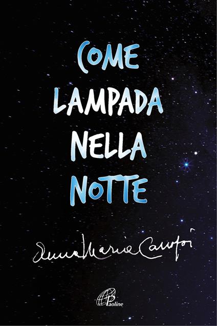 Come lampada nella notte - Anna Maria Cànopi - copertina