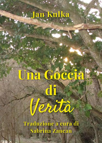 Una goccia di verità - Jan Kulka - copertina