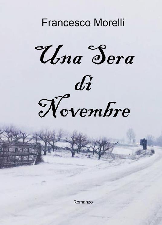 Una sera di novembre - Francesco Morelli - copertina