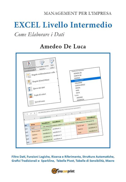 Excel. Livello intermedio - Amedeo De Luca - copertina
