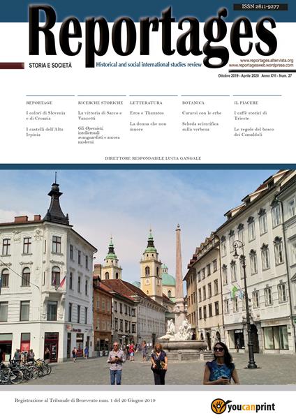 Reportages. Storia & società (2019). Vol. 27 - Lucia Gangale - copertina