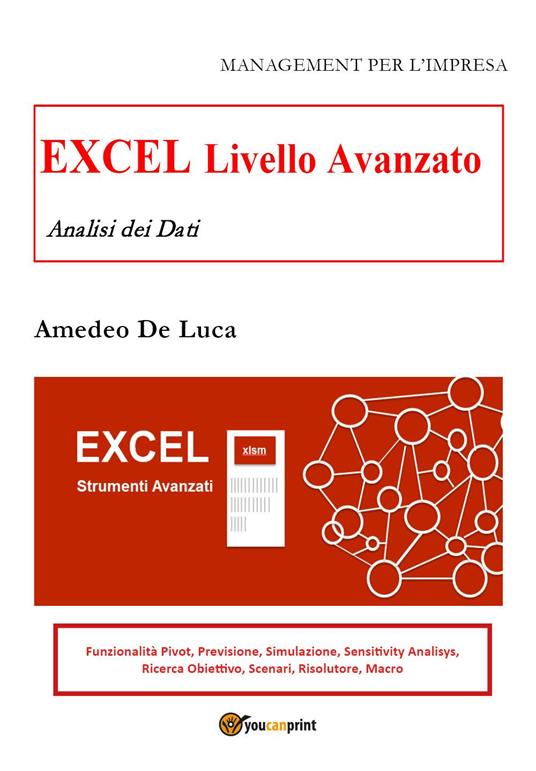 Excel. Livello avanzato. Analisi dei dati - Amedeo De Luca - copertina
