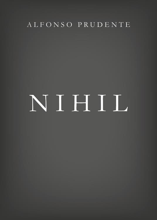 Nihil - Alfonso Prudente - copertina