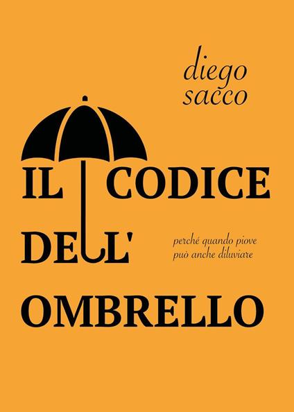 Il codice dell'ombrello - Diego Sacco - copertina