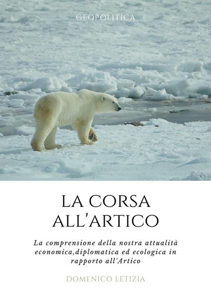La corsa all'Artico. La comprensione della nostra attualità economica, diplomatica ed ecologica in rapporto all'Artico - Domenico Letizia - copertina