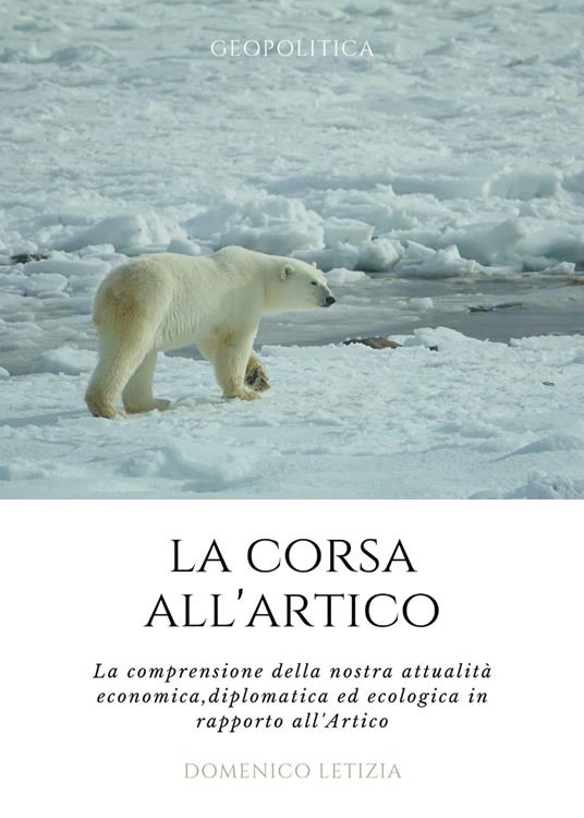 La corsa all'Artico. La comprensione della nostra attualità economica, diplomatica ed ecologica in rapporto all'Artico - Domenico Letizia - copertina