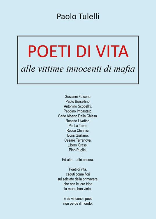 Poeti di vita - Paolo Tulelli - copertina