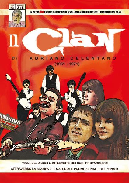 Il Clan di Adriano Celentano (1961-1971). Vol. 3 - Circolo amici del vinile - copertina