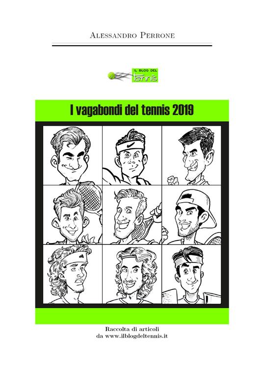 I vagabondi del tennis 2019 - Alessandro Perrone - copertina