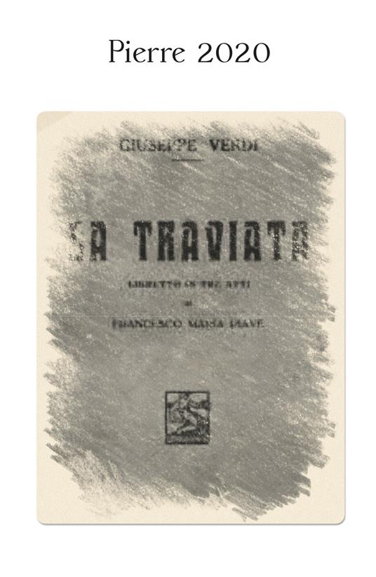 La traviata - Francesco Maria Piave - copertina