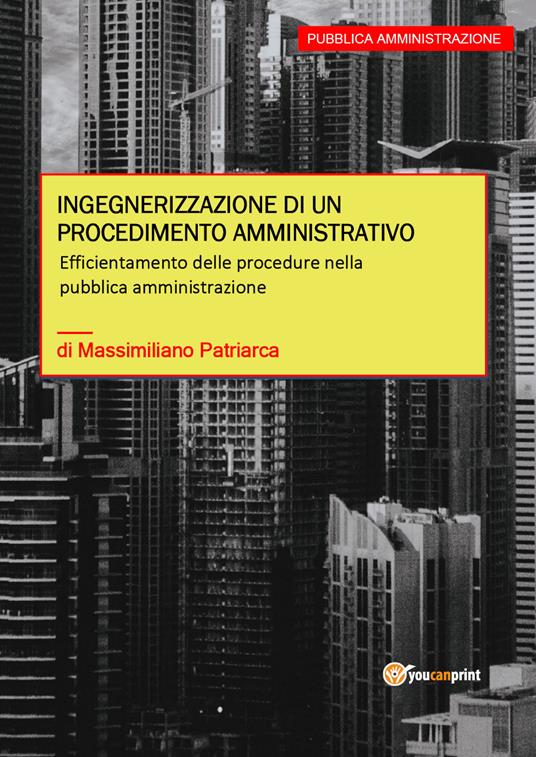 Ingegnerizzazione di un procedimento amministrativo - Massimiliano Patriarca - copertina